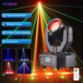 Lyre Beam 32W Mini Moving Head Light - DMX512 RGBW 4-in-1 Strobe for Party, Show, Club